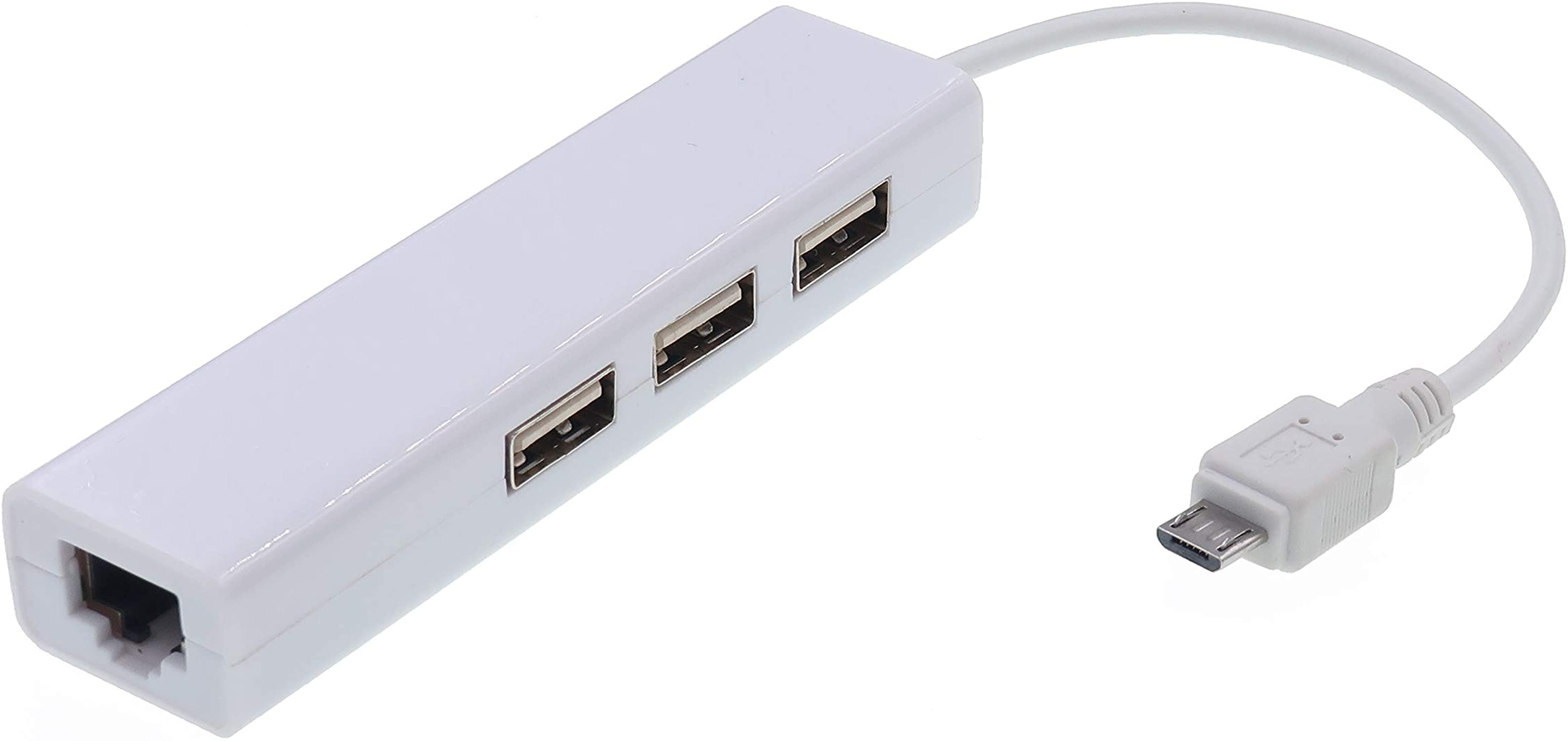 Adaptador Internet Micro-usb A Ethernet Rj45 Chromecast Google