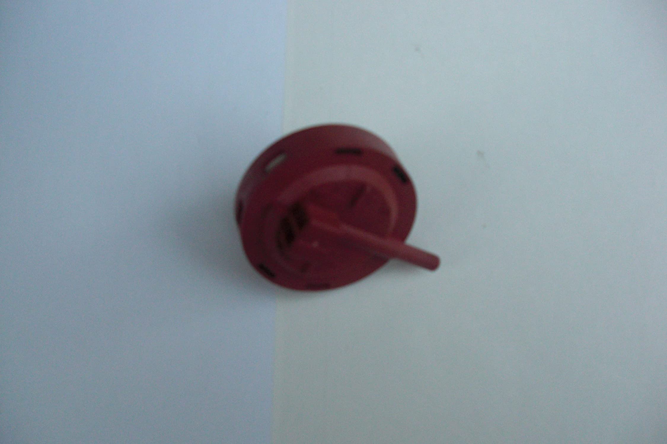BARTLETT 3879-163A RED NEW STYLE GAS OVEN THERMOSTAT PLASTIC KNOB FOR F30G F23G 